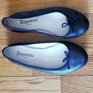 Repetto black ballet flats 37.5